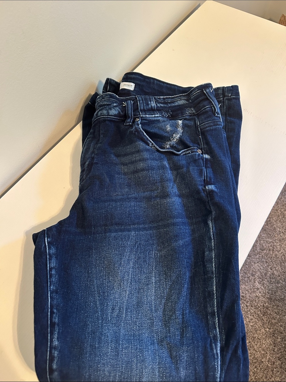 Women’s Blue Washed Denim Jeans